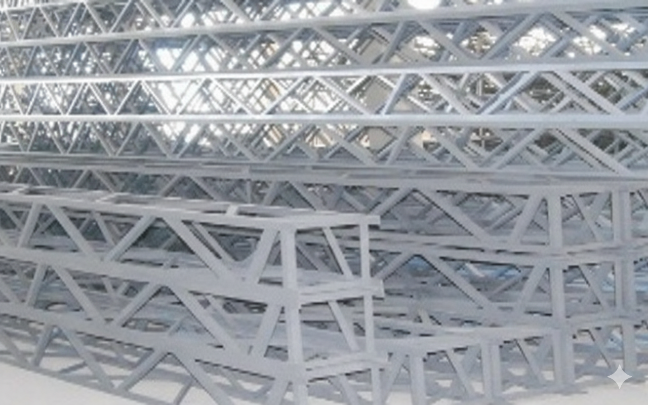 Boyalı Kaynaklı Demir Direkler